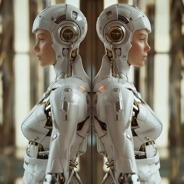 Home female robot android fembot with futurist aesthetics 1177474 16